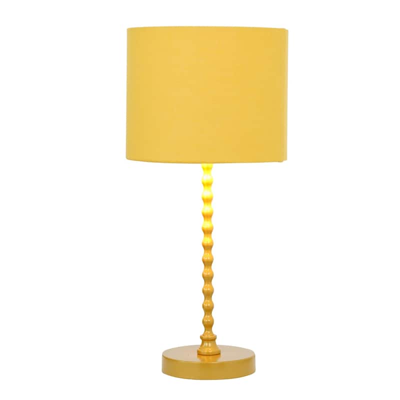 Modern Classic Desk Lamp Villa Living Room Bedroom Study Decorative Sereno Table Lamp Ochre and Gold 110-120V Table Light
