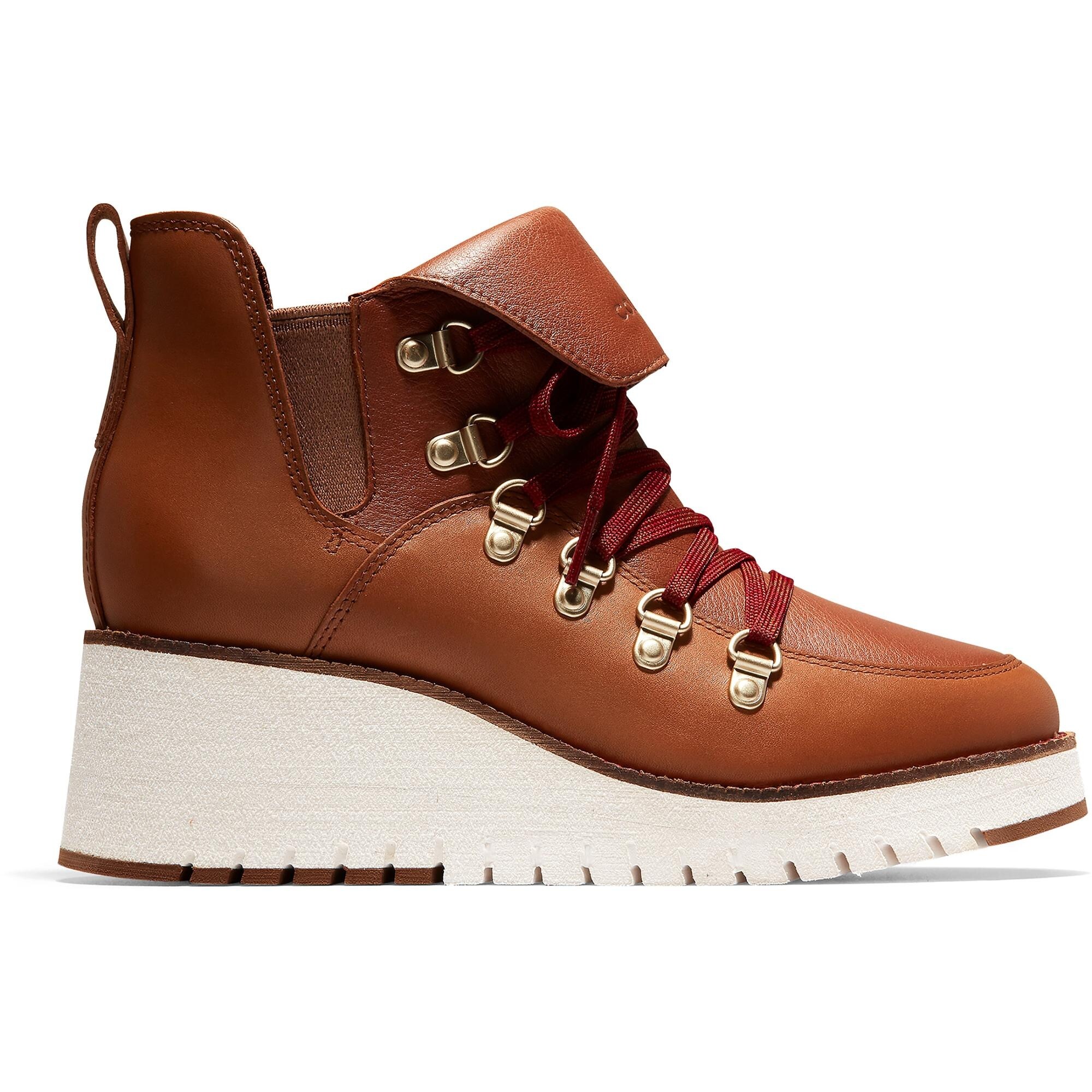 cole haan women's lace up boots