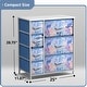 preview thumbnail 18 of 75, Dresser w/ 7 Drawers, Furniture Storage & Chest Tower for Bedroom