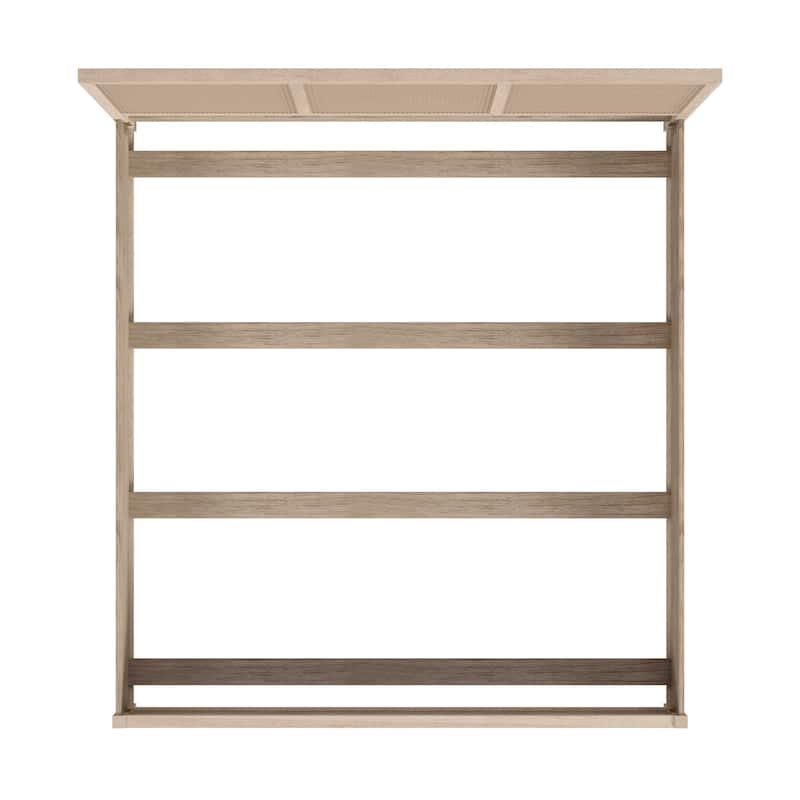 Flagstaff Cane Panel Bed