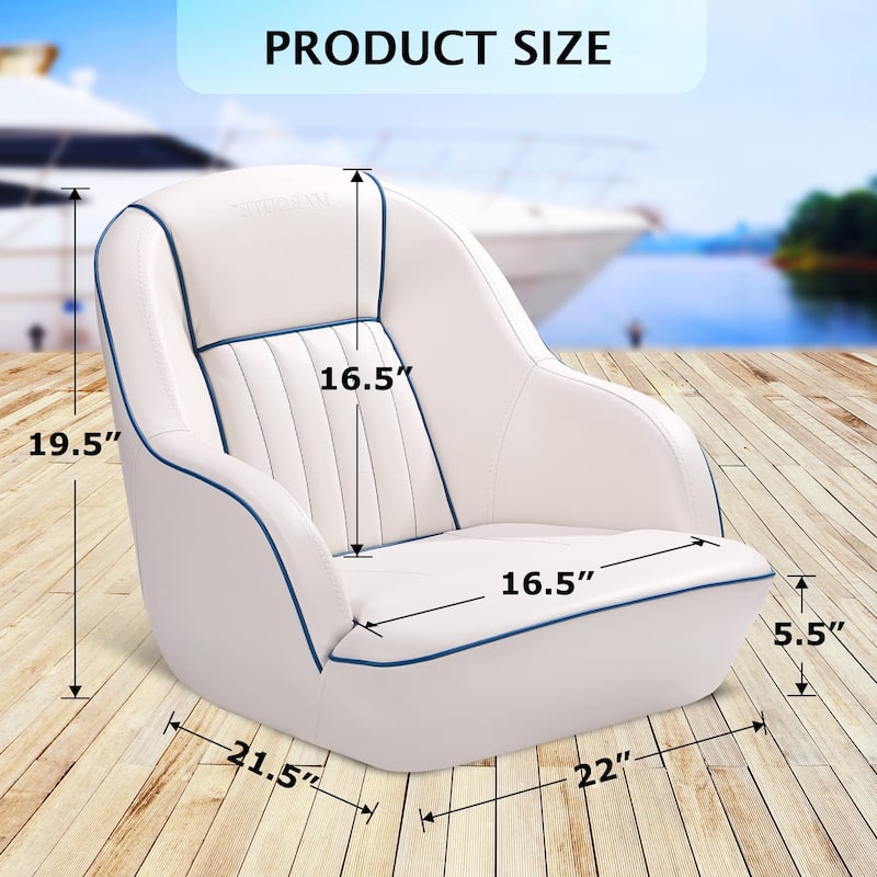 Premium Captain Bucket Boat Seat