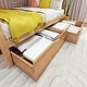 preview thumbnail 7 of 25, Max and Lily Twin over Full Bunk Bed with Ladder and Storage Drawers