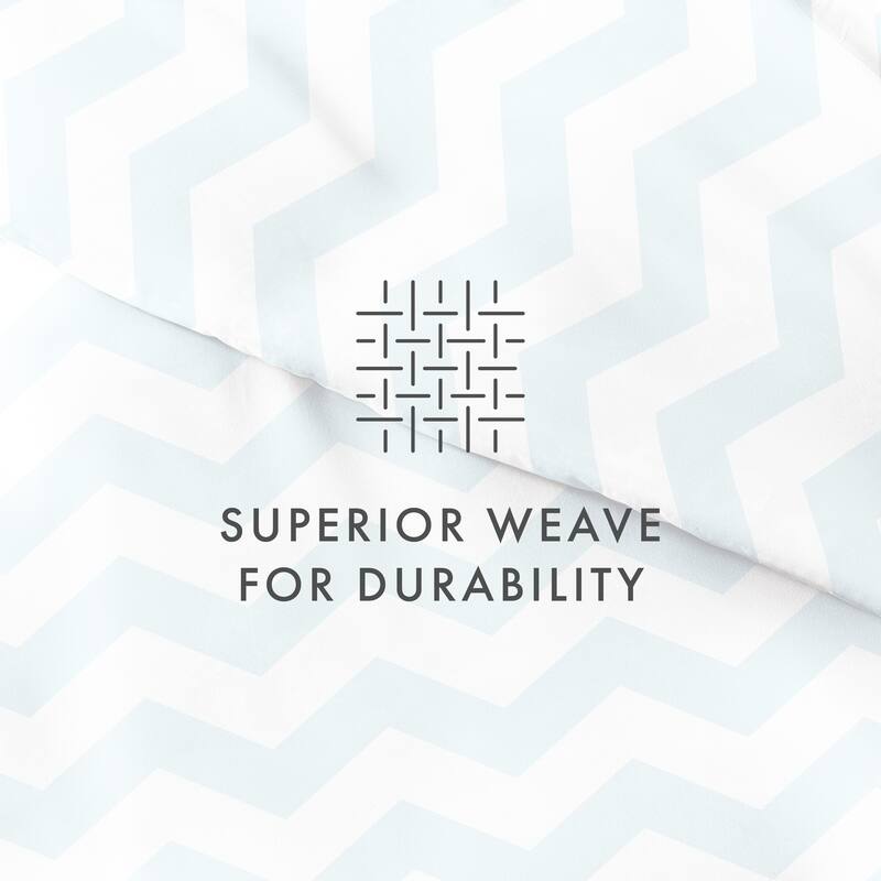 Simply Soft Oversized Arrow Pattern 3 Piece Duvet Cover Set