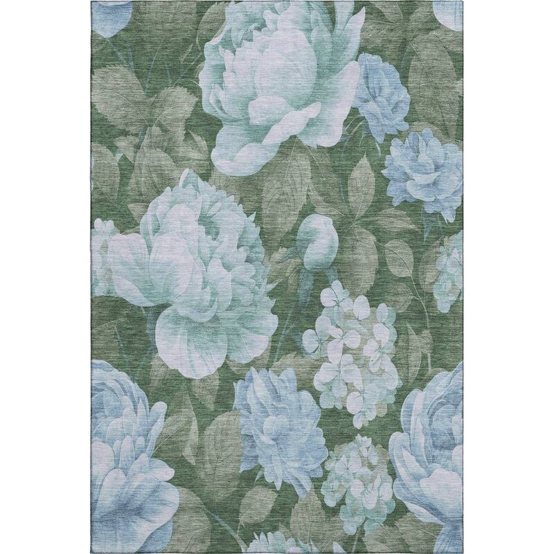 Premium Washable Super Soft Floral Mayfield Rug