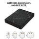 preview thumbnail 9 of 9, Modland 14inch Cooling Gel Extra Firm Mattress for Back Pain Relief in a Box, Twin/Full/Queen/King Size