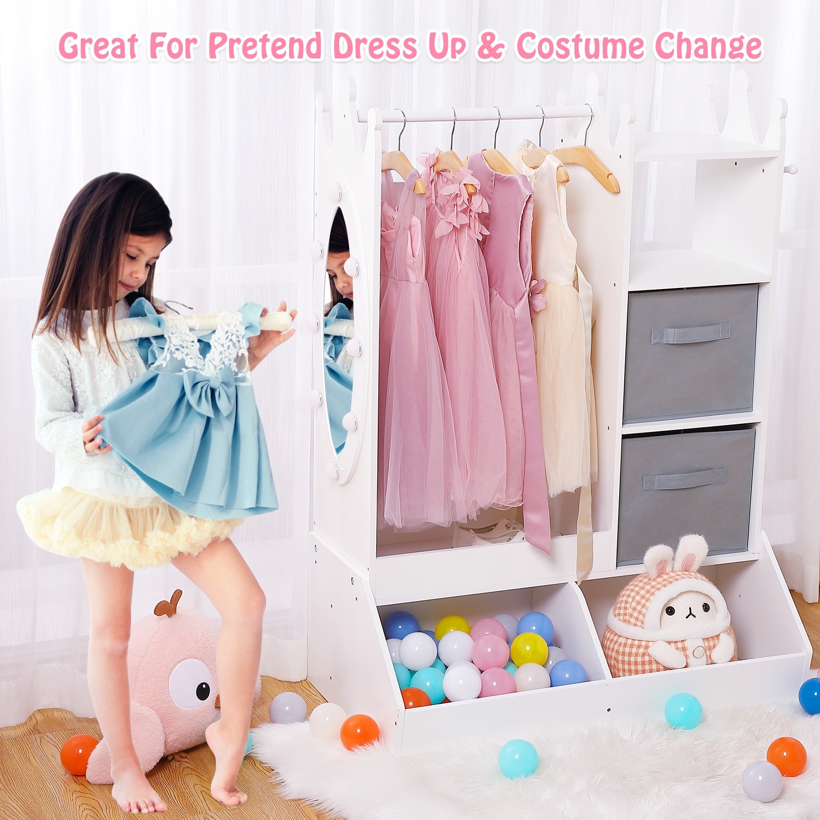 dress up storage Toddler Dress-Up Station main image 0