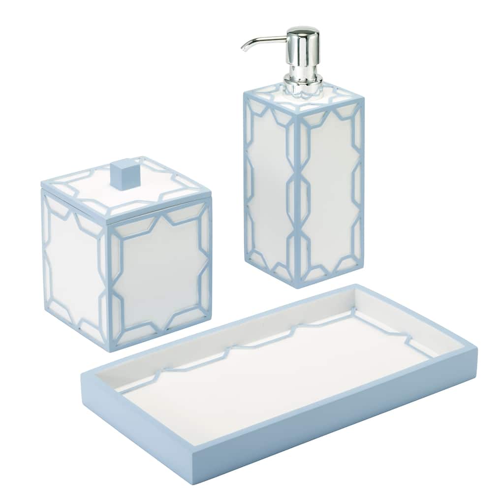 Izod Trellis 3-Piece Vanity Set - 3 Pc Vanity Set