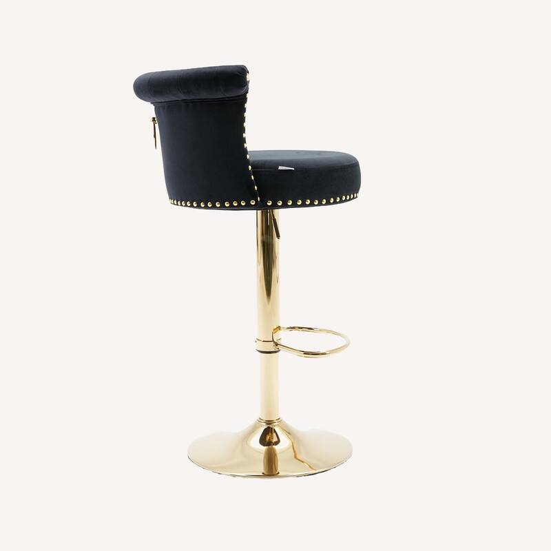 Set of 2 Adjustable Counter Height Chairs