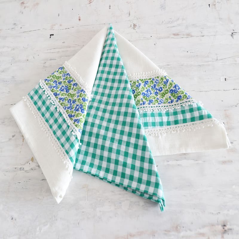 Novica Handmade Cotton Dish Towels (Set Of 3)