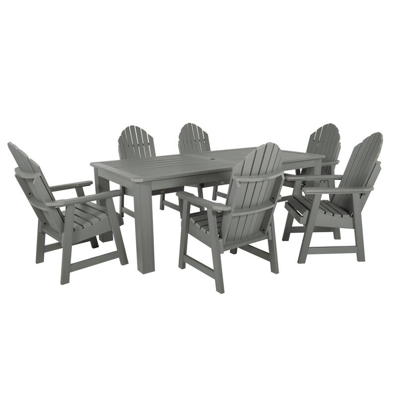 HIGHWOOD Hamilton Adirondack 7-Piece Outdoor Dining Height Set