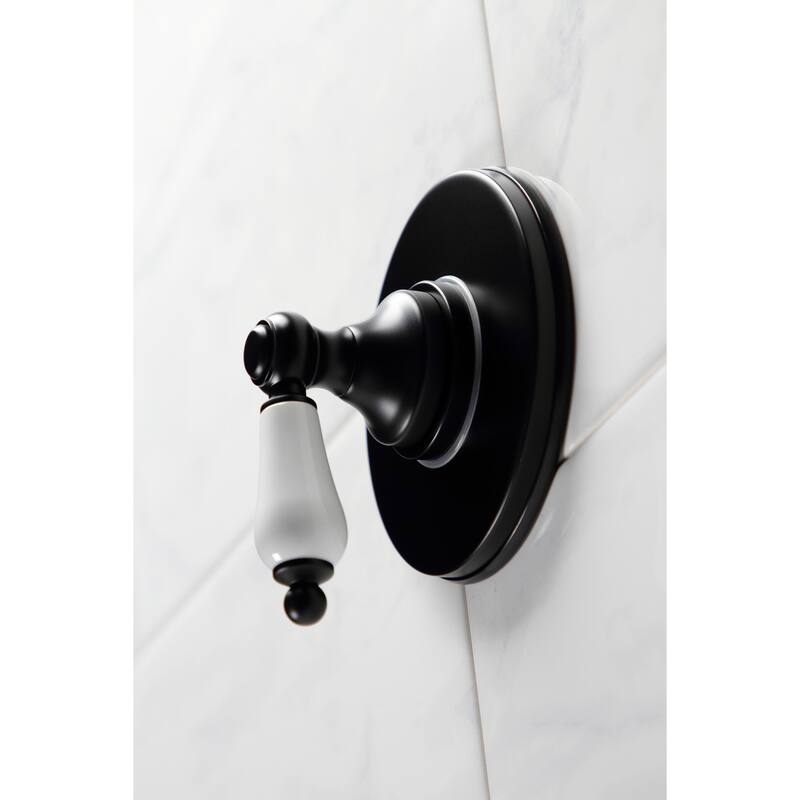 Kingston Brass Single-Handle Three-Way Diverter Valve with Trim Kit