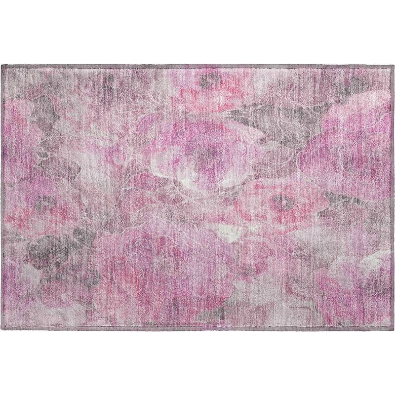 Premium Washable Super Soft Modern Floral Mayfield Rug