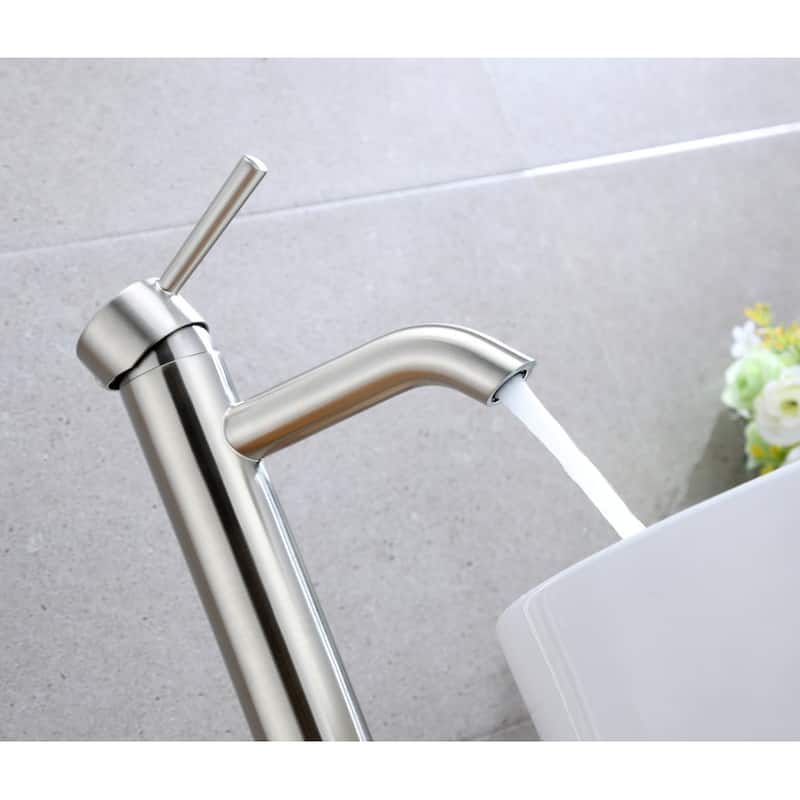 Ultra Faucets Euro Collection Single-Handle Tall Vessel Lavatory Faucet