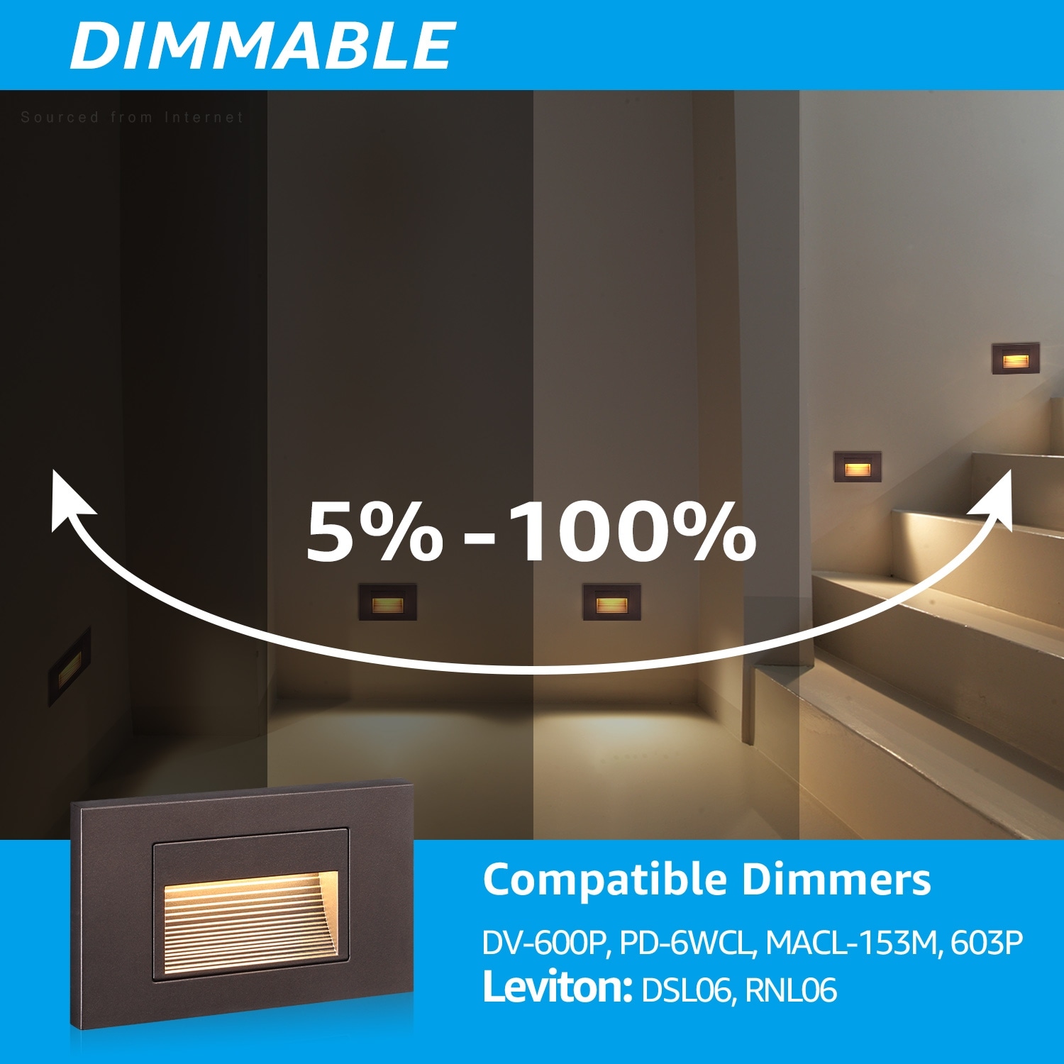 Warm White 2700K 3000K Step Lights Bed Bath & Beyond