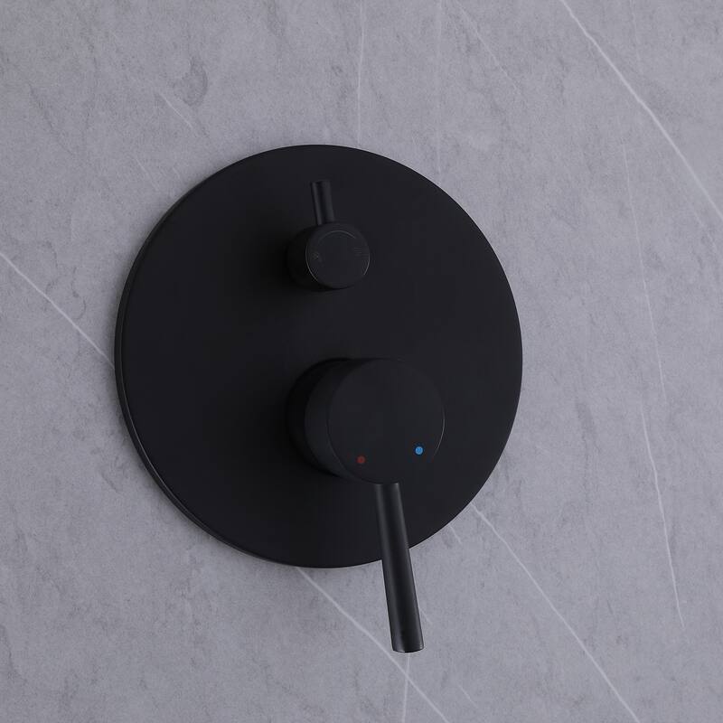 Tub and Shower Faucet with 10 in. Rain Shower Head