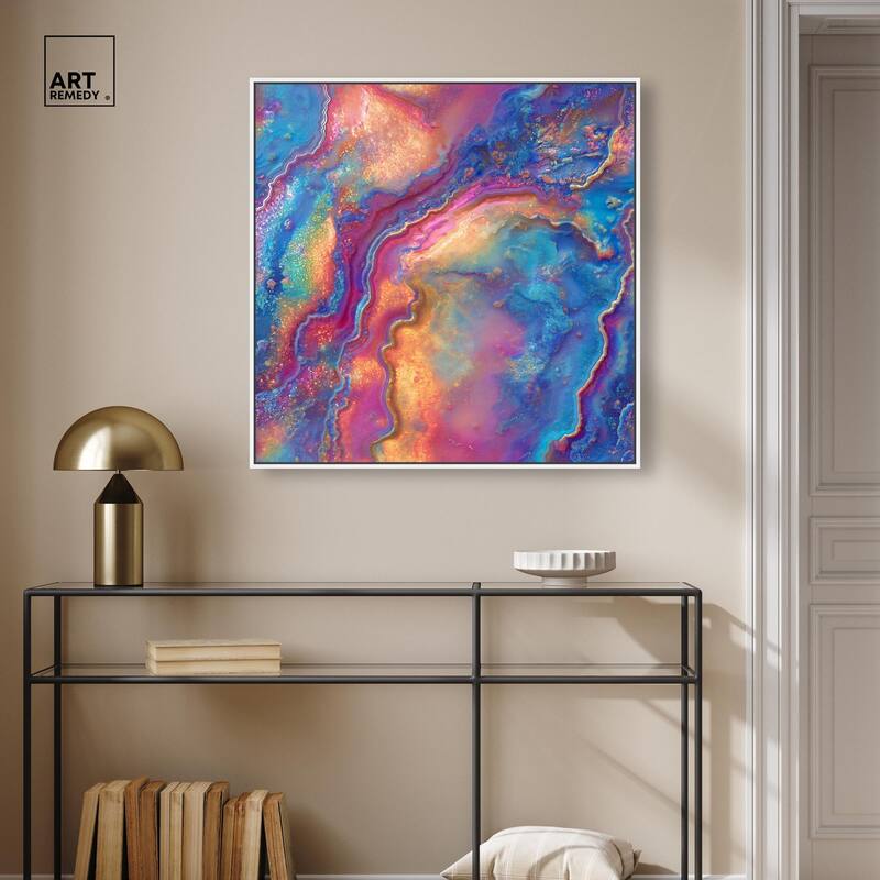 Glittering Spectrum II Canvas by Art Remedy