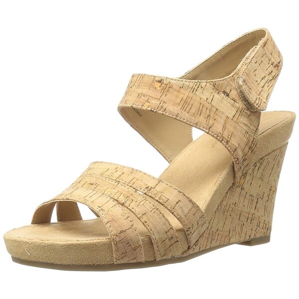 aerosoles plush wedge sandals
