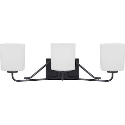 Tobin Collection Three-Light Bath & Vanity - 25.5 in x 7.625 in x 7.875 in