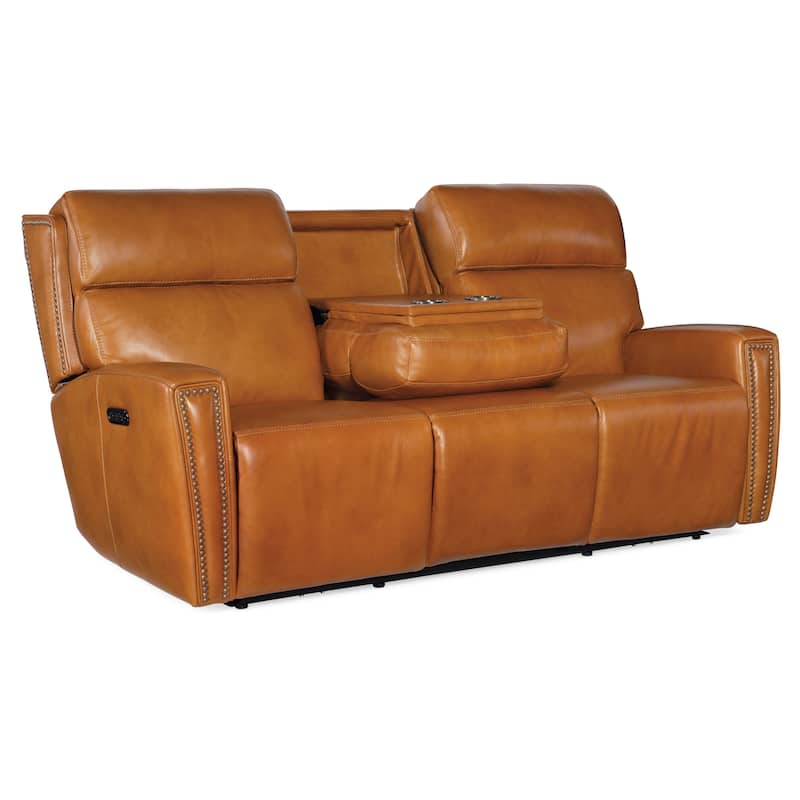 Hooker Furniture SS704-RUTHE-POWER-SOFA Ruthe 81" Wide Leather Power