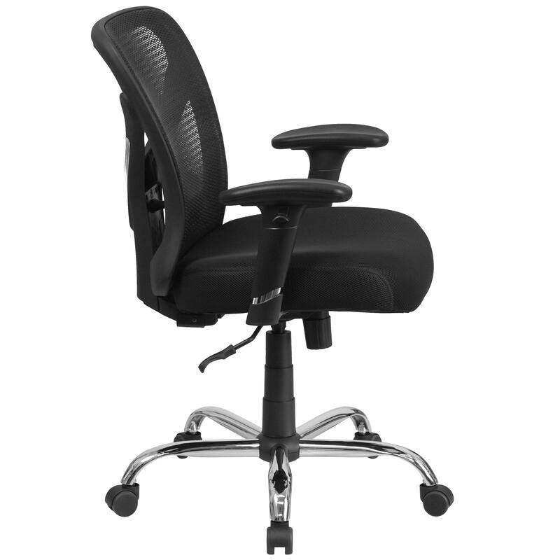 Big & Tall 400 lb. Rated Mesh Swivel Ergonomic Task Office Chair