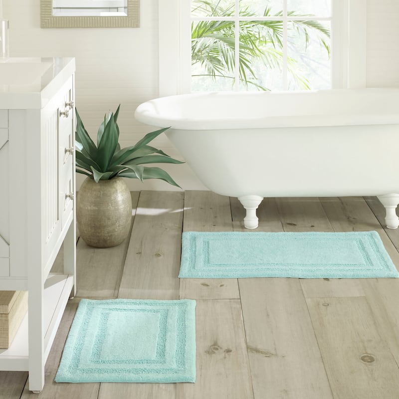 Tommy Bahama Isla Cotton Tufted 2-Piece Bath Rug Set