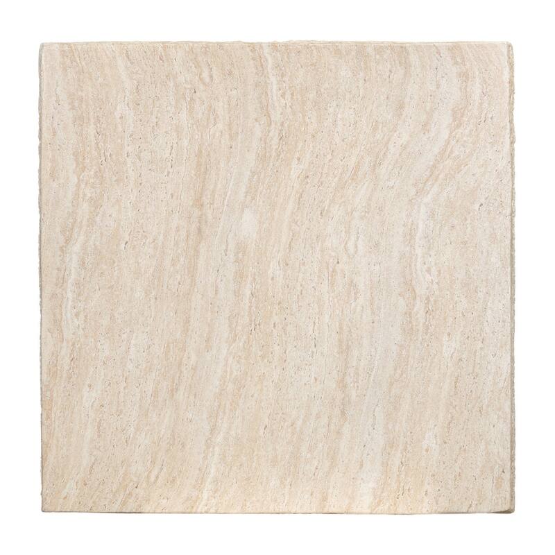 Stilo Slab Top Concrete Coffee Table with Marble and Stone Finish