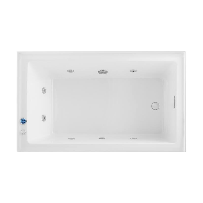 Swiss Madison SM-AB591 Avancer 60" Three Wall Alcove Acrylic Soaking