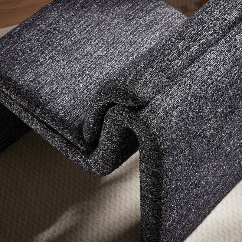 Lume Boucle Upholstered Armless Accent Chair