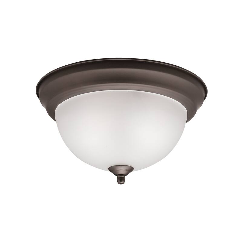 Kichler 2 Light 11" Wide Flush Mount Bowl Ceiling Fixture