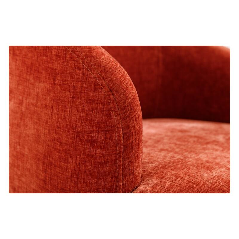 Fabric Swivel Accent Barrel Chair