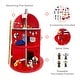 preview thumbnail 3 of 7, Teamson Kids 3-Story Fire Station Playset with 25 Figurines and Furnishings