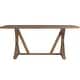 preview thumbnail 17 of 17, Benchwright Rustic Pine Trestle Accent Dining Table by iNSPIRE Q Artisan