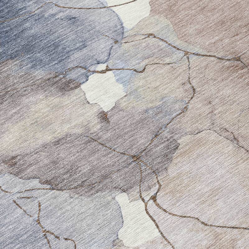 Machine Washable Indoor/ Outdoor Floral Mara Chantille Rug