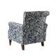 Avelina Nailhead Trim Comfy Accent Armchair with Rolled Arms