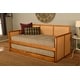 preview thumbnail 26 of 24, Somette Abaco Daybed with Pop-Up in Honey Includes Mattresses