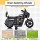 preview thumbnail 35 of 43, Electric Ride-On Motorcycle for Kids - 6V Dirt Bike with USB, AUX, Music, and Headlight - Perfect for Toddlers Ages 1-3