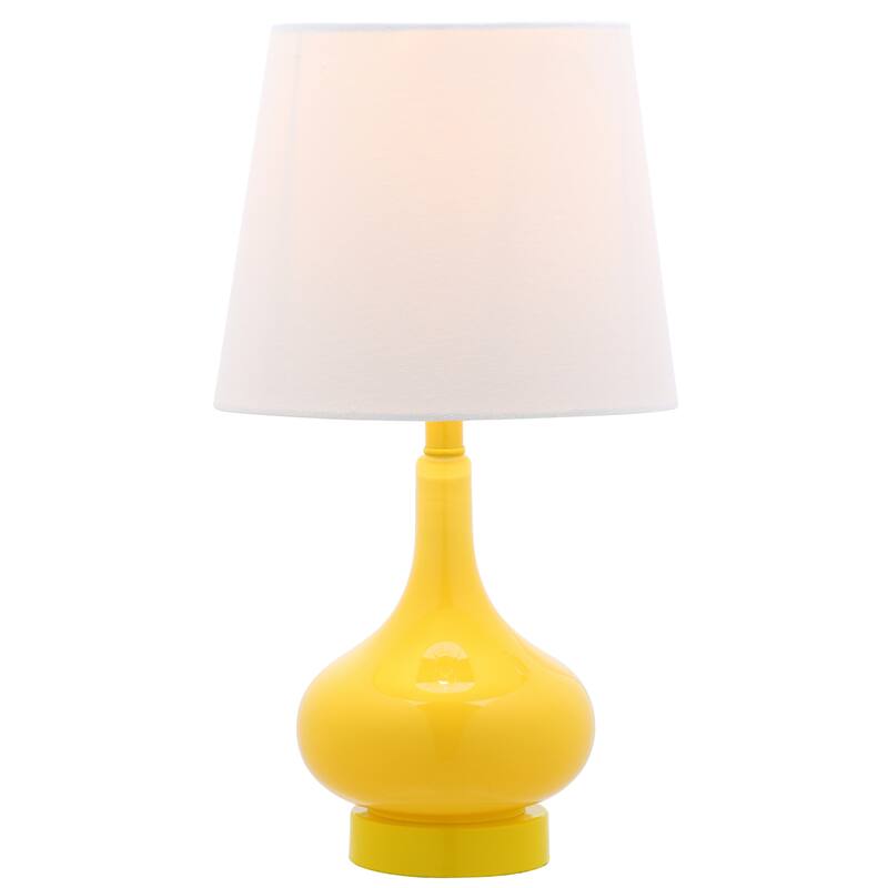 SAFAVIEH Kids Lighting Corina 17.5-inch Green Mini Table Lamp - 9"x9"x17.5" - 9"Wx9"Dx18"H