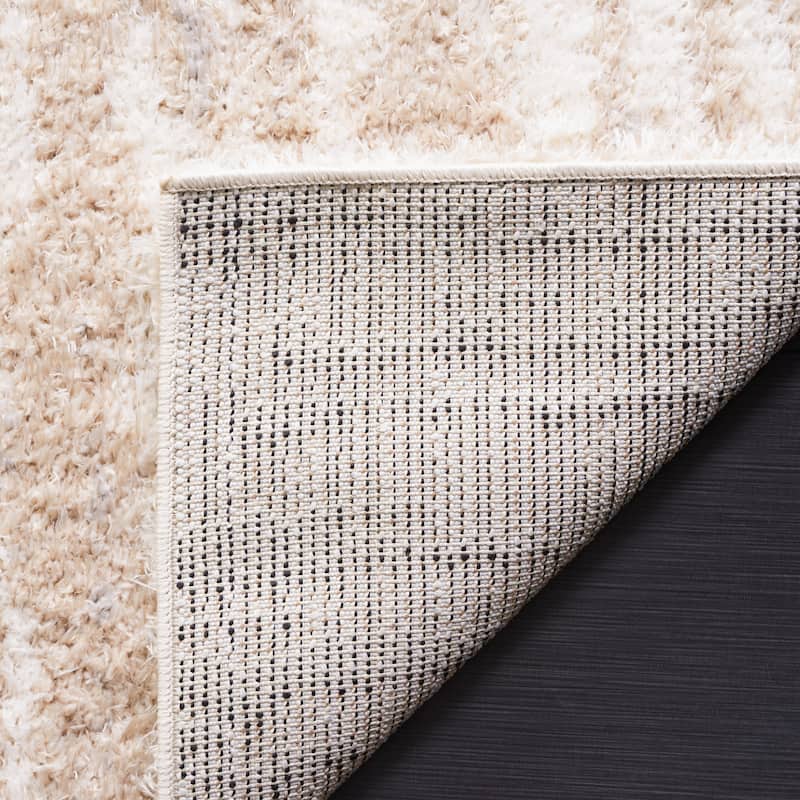 SAFAVIEH Lindsay Shag Shirlene Modern Abstract 2-inch Thick Rug