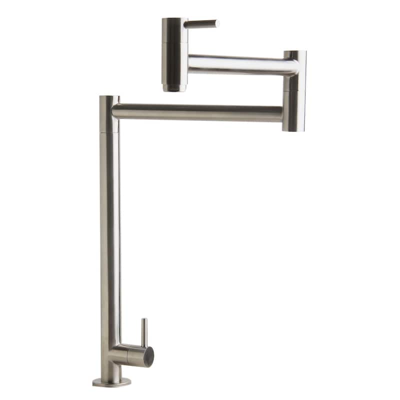 ALFI Brand AB5018-BSS Retractable Pot Filler Faucet