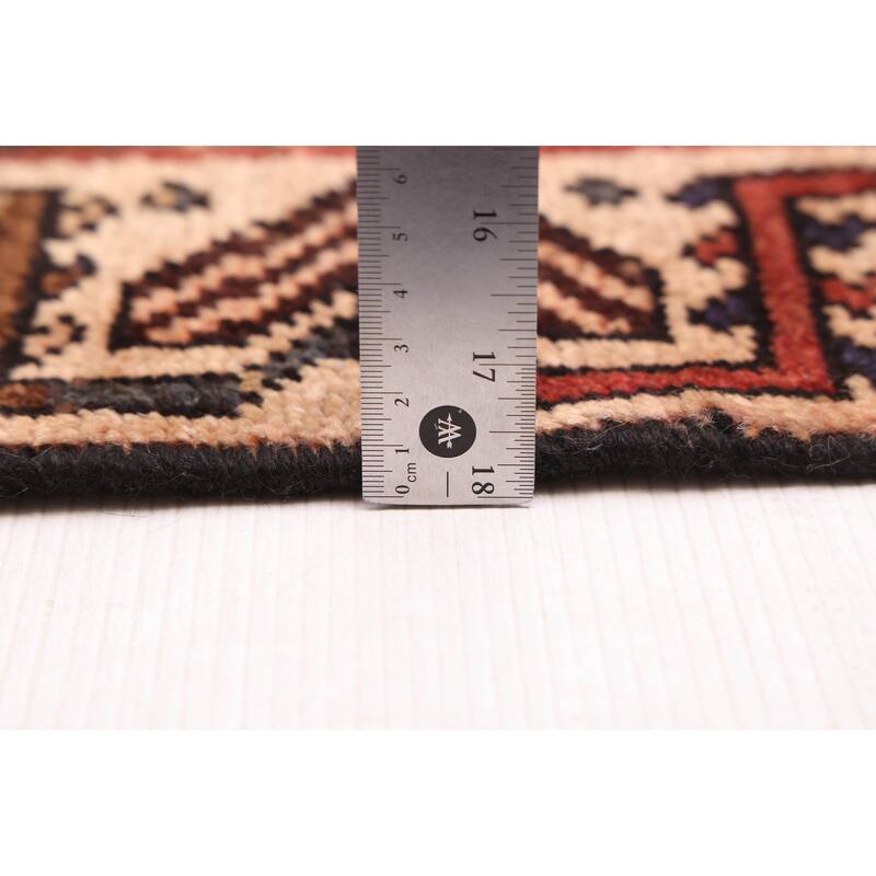 ECARPETGALLERY Hand-knotted Kayseri Vintage Dark Copper, Dark Navy Wool Rug - 4'8 x 9'6