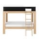 preview thumbnail 25 of 31, Mid-Century Modern Twin over Twin Bunk Bed