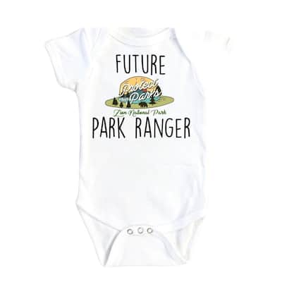 Park Ranger Future - Baby Boy Girl Clothes Infant Bodysuit Funny Cute Newborn