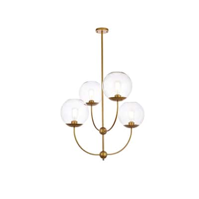 Lane 31.5 inch Pendant with Clear Shade - N/A