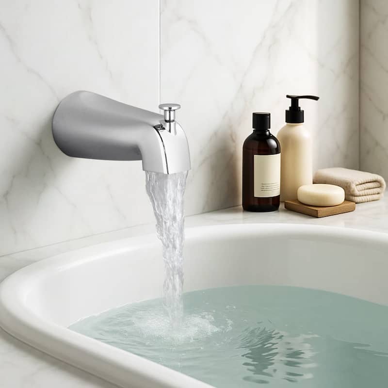 WOWOW Integrated Diverter Bathtub Spout