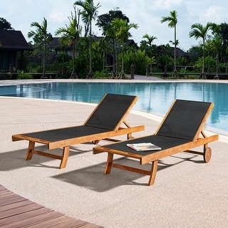 Mesh pool lounge hot sale chairs