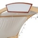 preview thumbnail 6 of 28, Wooden Twin Size Bed With Arched Roof and 2 Drawers