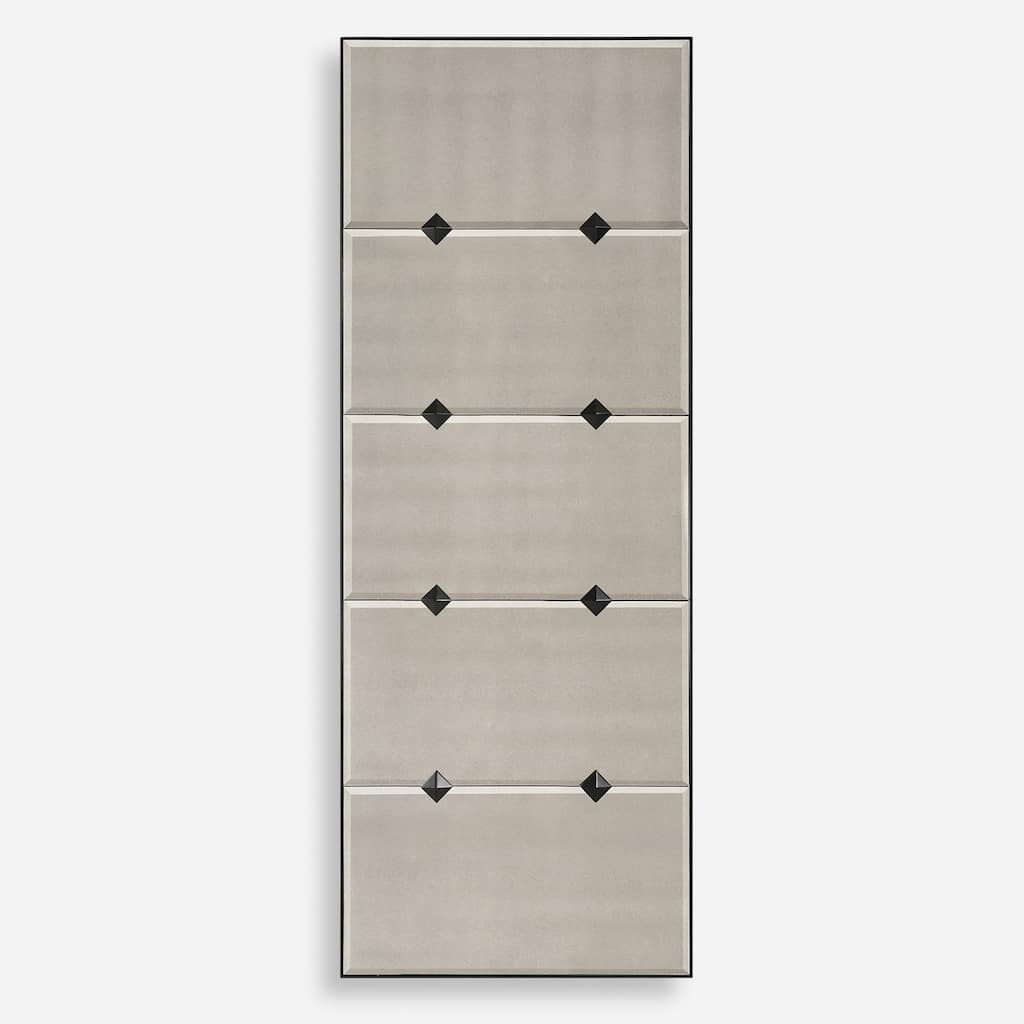 Uttermost 09951 Serchio 30"W x 80"H Rectangular Beveled Accent Mirror