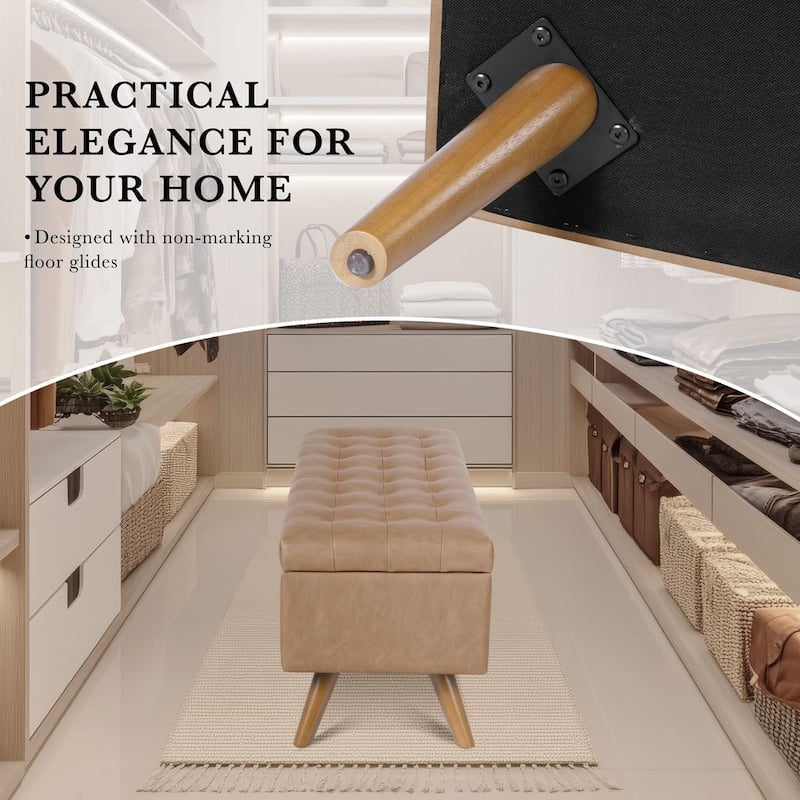 HomePop Modern Storage Bench