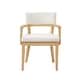 preview thumbnail 16 of 24, Christopher Knight Home - Mid-Century Modern Boucle Upholstered Dining Chair Set with Wood Frame - Set of 2