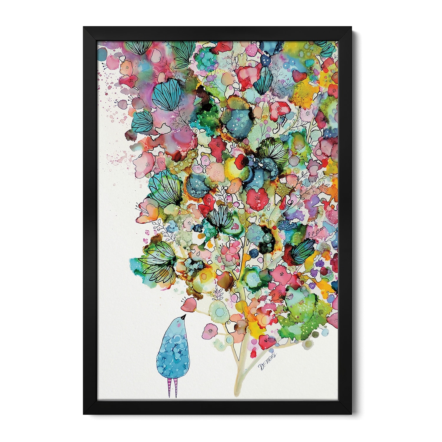 La Beaute En Offrande Premium Framed Poster by Sylvie Demers
